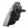 Headlightsdepot Chrome Housing Halogen Headlight For Gmc Envoy 2002-2009 Includes Right Passenger Side Headlamp 