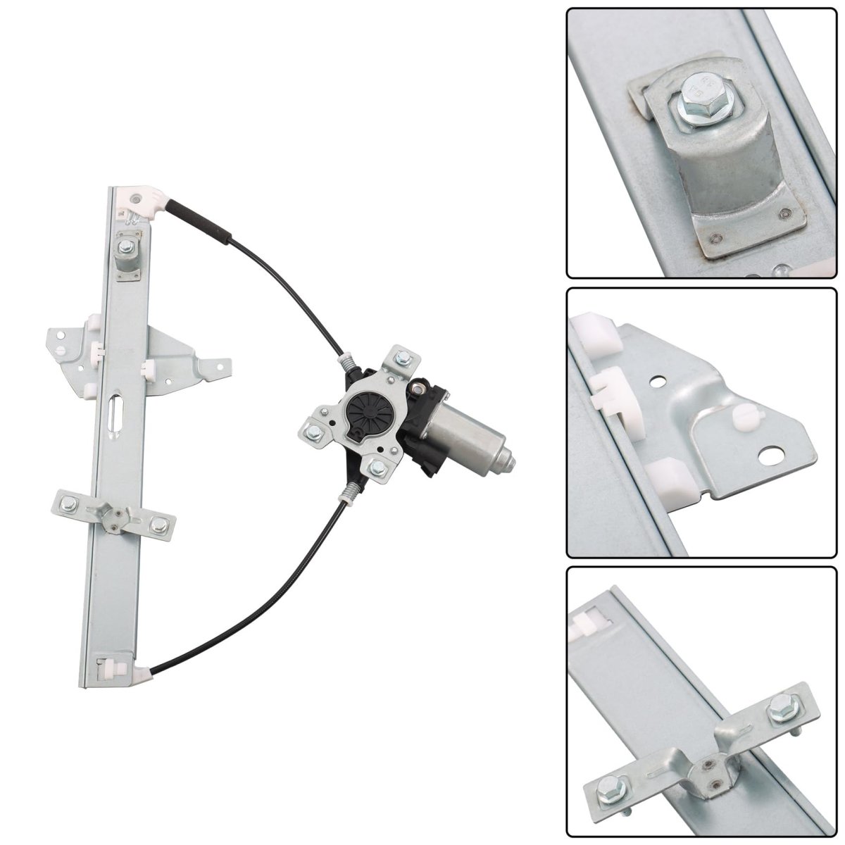 Front Left Power Window Regulator With Motor For Chevrolet Impala 2000-2005 Replacement Part Number 741-630 15240530 Gm1350135