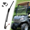 Universal Golf Cart Windshield Wiper Blade Kit With Manual Arm And Bracket Fit For Ezgo Yamaha Club Car No Drill 