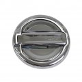 Beautost Fit For Jeep Wrangler 2018 2019 2020 2021 2022 2023 Fuel Gas Door Tap Tank Cover Trim Chrome 