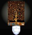 Gotham Decor Gustav Klimt Under The Tree Of Life Decorative Night Light 