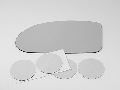 Left Driver Side Mirror Glass Lens For 02-07 Focus Convex With Adhesive Pads 7 5 In Diagonal Part Number 2887