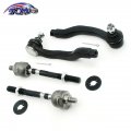 Tom Outer Inner Tie Rod Ends For 1992-2000 Acura El Integra Honda Civic Del Sol Es2946 Es2943