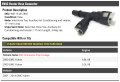 Hvac Inlet Hose Tee Connector For A C And Heater Compatible With 2000-2014 Gmc Yukon