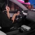 Carbella Bling Glitter Diamond Leather Steering Wheel Cover With 9 Rows Crystal Rhinestones Fits Wheels 14 5-15 Inch For Women 