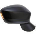 Passenger Side Door Mirror For Mazda Cx-5 2013 2014 2015 Power Glass Non Heated Manual Folding With Signal Light Paintable 