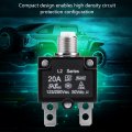5000 Watt Generator Circuit Breaker-20 Amp Reset For A Ac 125 250v Thermal Switch Breaker Over Current Overload Protector Push
