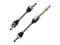 Front Cv Axle Shaft Set Of 2 Compatible With 2004-2010 Toyota Sienna Fwd 