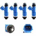 Set 4pcs 650cc Fuel Injectors For Subaru Impreza Wrx Forester Ej25 Sti