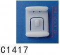 Autobahn88 Seat Runner Guide Clip Compatible With Volkswagen Oem A171881213b Pack Of 20