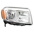 Right Side Headlight Assembly Replacement For Honda Pilot 2012 2013 2014 2015 Part Number 33100szaa11 Clear Lens Chrome Housing 