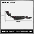 Bumper Bracket Rear Passenger Side For Toyota Highlander 2020 2021 2022 2023 521550e100