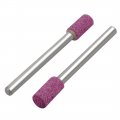 Uxcell 3mm 1 8-inch Shank 5mm Dia Cylinder Head Mandrel Mounted Grinding Point Pink 10pcs