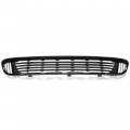 Hecasa Front Lower Bumper Grille Compatible With 2013-2016 Toyota Venza Direct Insert Grill W O Trim Replacement For To1036137