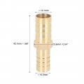X Autohaux 2 Pcs 12mm To 10mm Brass Barb Hose Fitting Straight Connector Adaptor For Air Water Gas Oil