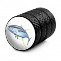 Tuna Fishing Valve Stem Caps For Tire Rim Wheel Aluminum Black