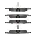 Front Brake Pads For Bmw 325i 320i 325xi 2001 To 2005 Low Metallic Electronic Pad Wear Sensor 1 77 In Inner Height 