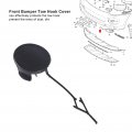 Front Bumper Tow Hook Cap Cover Prevent Leakage Black High Strength Towing Eye For Cayenne 92a 2015 To 2018 Right 95850515540