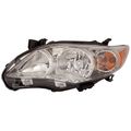 Toyota Corolla 2011 2012 2013 Headlight Assembly Base Ce Le Model Chrome Driver Side Capa Certified To2502203c 