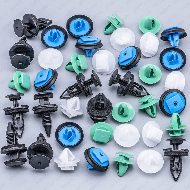 Rexka 10 Sets Fender Flare Door Rocker Panel Moulding Clips Kits For Renegade Fiat 500 5sr17jxwaa 68102758aa 68241251aa