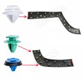 Rexka 10 Sets Fender Flare Door Rocker Panel Moulding Clips Kits For Renegade Fiat 500 5sr17jxwaa 68102758aa 68241251aa