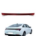 Center Third Tail Light Replacement For Hyundai Elantra 2021-2023 Chrome Housing Halogen Brake Lamp 92409-ab010 