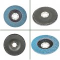 Waltyotur 50-pack Flap Discs Grinding Wheel 60 Grit 4-1 2 X 7 8 Angle Grinder Sanding Zirconia Abrasive Type 29 Disc