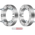 2x Wheel Spacers 4x156 With 10x1 25 131mm 1 5 Silver For 2013-2014 Ranger 900 2014-2017 Rzr Xp 4 1000 