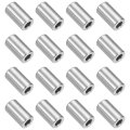 16pcs 304 Stainless Steel Spacer 2 Od X 1 4 Id 7 8 Length 12x6x22mm Screw Standoff Bushing Plain Finish Unthreaded Round Metal 