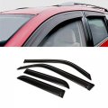 R L Racing Smoke 4pc Set Non-in Channel Window Deflector Sun Rain Guards For 2010-2016 Toyota 4runner