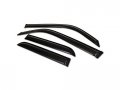 R L Racing Smoke 4pc Set Non-in Channel Window Deflector Sun Rain Guards For 2010-2016 Toyota 4runner 