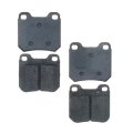 Rear Ceramic Disc Brake Pads For Saab 9-3 2003 Bonded Method With Shims 0 66 In Inner Pad Thickness Part Number 