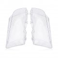 Terisass 1 Pair Headlight Lens Cover Plastic Left Right For Car E46 320i 325i 325xi 330i 330xi 1998 1999 2000 2001 4 Doors 