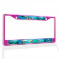 Fastasticdeals Metal Insert License Plate Frame Hawksbill Sea Turtle Underwater Swimming A Weatherproof Car Accessories Hot 