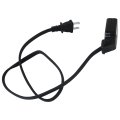 Deep Fryer Magnetic Power Cord For Presto 09982 120v 15a Black 