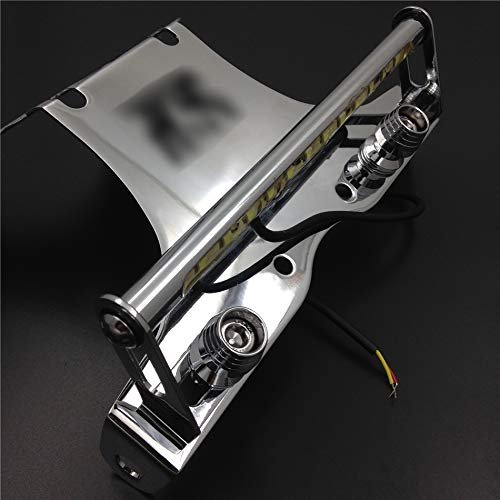 Smt-chrome Led Light Fender Eliminator Tidy Tail For 1997-2004 Suzuki Gsxr 1000 Gsx-r1000 B00rue45h8