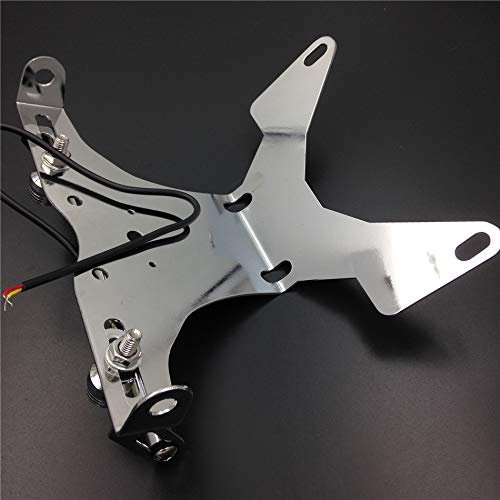 Smt-chrome Led Light Fender Eliminator Tidy Tail For 1997-2004 Suzuki Gsxr 1000 Gsx-r1000 B00rue45h8