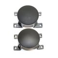 Fog Light Cover Pair For Honda Ridgeline 2017 2023 Front Driver And Passenger Side Textured Black Replacement Ho1038127 