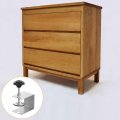 Uxcell Drawer Front Installation Clamps Stainless Steel Cabinet Jig C For Tables Desks 2pcs