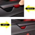 Sekhyna Center Armrest Box Switch Cover Trim 100 Carbon Fiber 1pcs Compatible With Corvette C8 Stingray 2020-2023 Console Side