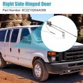 Uxcell 1 Set Door Latch Assembly With Cable Rod Rear Cargo And Right Side Hinged For Ford E150 E250 E350 1992-2018 No