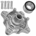 Caltric Rear Wheel Hub With Bearing And Bolt Compatible Polaris Ranger 500 2x4 4x4 2009 2010 2011 2012 2013 2017-2020