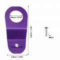 X Autohaux Engine Water Tank Radiator Bracket Stay Mount And Washer Kit For Honda Civic 1996-2000 Aluminum Alloy Purple 1 Set