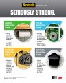 3m Permanent Outdoor Holds 5 Lbs Scotch 40 Exterior Mounting Tape 1 In X 60 1 X60
