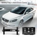 Battery Tray Holder Car Universal Down Kit Metal Standard Holddown Adjustable Hold Clamp Compatible With Cars Boats
