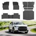 Corolla Floor Mats-car Mats For 2022-2026 Toyota Cross Fuel Fwd Hybrid Awd Not All Weather Full Set Cargo Liner With Backrest 