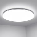 Lepro 11 Inch 24w Flush Mount Led Ceiling Light 2500lm 200w Equivalent Waterproof Daylight White 5000k Bright Fixture For 