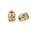 70pcs M2x4x3 5mm Brass Knurled Insert Nuts Threaded Embedment For 3d Printing Parts Laptop And Automotive Plastic Shells 