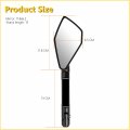 Ocpty Convex Mirrors 8mm 10mm Cnc Black Motorcycle Side Handle Bar End Pair For