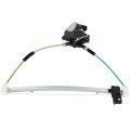 Rear Left Driver Side Power Window Regulator With Motor For 2003 2008 Mazda 6 Replaces Gj6a73590 Gj6a73590h G22c5858xf 